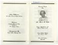 Thumbnail image of item number 3 in: '[Funeral Program for Minnie M. Fields, September 30, 1983]'.