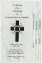 Thumbnail image of item number 1 in: '[Funeral Program for Grant M. Hawkins, June 25, 1999]'.
