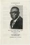 Primary view of [Funeral Program for Alvin L. Hayden, March 17, 1989]