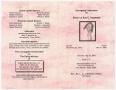 Thumbnail image of item number 3 in: '[Funeral Program for La Rue E. Haywood, May 15, 2004]'.