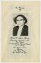 Primary view of [Funeral Program for Portia D. Moore Hervey, September 7, 1983]