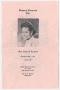 Primary view of [Funeral Program for Addie B. Jackson, May 7, 1987]