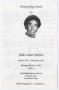 Pamphlet: [Funeral Program for Galan Lamar Jackson, March 6, 1995]