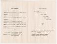 Thumbnail image of item number 2 in: '[Funeral Program for Mamie Lee Jackson, July 4, 1960]'.