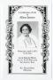 Primary view of [Funeral Program for Allene Jarmon, April 4, 2007]