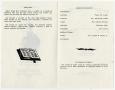 Thumbnail image of item number 2 in: '[Funeral Program for Daisy Mae Johnson, December 9, 1988]'.