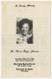 Thumbnail image of item number 1 in: '[Funeral Program for Elnora Hayes Johnson, March 18, 1982]'.
