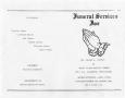 Thumbnail image of item number 3 in: '[Funeral Program for Julius E. Johnson, April 5, 1971]'.