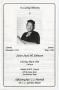 Pamphlet: [Funeral Program for Susie M. Johnson, May 9, 1992]