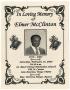 Pamphlet: [Funeral Program for Elmer McClinton, February 14, 2004]