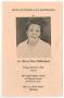 Thumbnail image of item number 1 in: '[Funeral Program for Bessie Mae Millholand, March 25, 1994]'.
