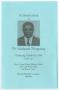 Thumbnail image of item number 1 in: '[Funeral Program for Zephaniah Montgomery, October 26, 1994]'.