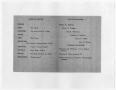 Thumbnail image of item number 2 in: '[Funeral Program for Annie Morris, February 14, 1956]'.