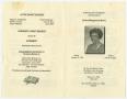 Thumbnail image of item number 3 in: '[Funeral Program for Earline Montgomery Morris, October 11, 2002]'.