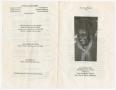 Thumbnail image of item number 3 in: '[Funeral Program for Alberta Mott, July 9, 1986]'.