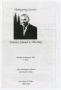 Thumbnail image of item number 1 in: '[Funeral Program for Samuel L. Murray, February 4, 1991]'.