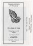 Thumbnail image of item number 1 in: '[Funeral Program for Gladys M. Neely, August 26, 1996]'.