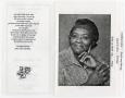 Thumbnail image of item number 2 in: '[Funeral Program for Gladys M. Neely, August 26, 1996]'.