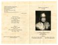 Thumbnail image of item number 3 in: '[Wake Service Program for Reginald Tazwell Pickard, June 1997]'.