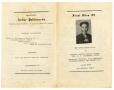 Thumbnail image of item number 3 in: '[Funeral Program for Verna Delle Price, July 19, 1972]'.