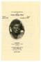 Primary view of [Funeral Program for Connie Bailey Prince, November 18, 2002]