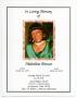 Pamphlet: [Funeral Program for Melveline Townsend Prosser, March 30, 2010]