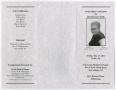 Thumbnail image of item number 3 in: '[Funeral Program for Brenda Joyce Smith, May 27, 2011]'.
