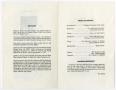 Thumbnail image of item number 2 in: '[Funeral Program for Celestus Marcus Smith, September 23, 1987]'.