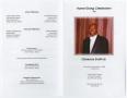 Thumbnail image of item number 3 in: '[Funeral Program for Clarence Smith, Sr., December 4, 2006]'.