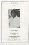 Primary view of [Funeral Program for Levon Taylor, January 27, 1992]