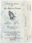 Primary view of [Funeral Program for Rosie Lee Thomas, April 6, 2001]