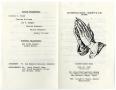 Thumbnail image of item number 3 in: '[Funeral Program for Maude Wade, June 20, 1990]'.