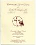 Thumbnail image of item number 1 in: '[Funeral Program for Robert Washington, Jr., April 13, 2011]'.