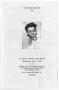Primary view of [Funeral Program for Martha Johnella Chase Watson, April 5, 1989]