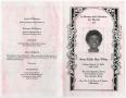 Thumbnail image of item number 3 in: '[Funeral Program for Eddie Mae White, March 11, 2005]'.