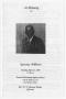 Primary view of [Funeral Program for Quintus Wilborn, April 13, 1999]
