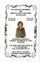 Primary view of [Funeral Program for Bonny Jean Weston Williams, October 19, 2007]