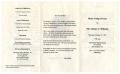 Thumbnail image of item number 3 in: '[Funeral Program for Elnora C. Williams, October 21, 1993]'.