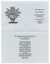 Thumbnail image of item number 2 in: '[Funeral Program for Henry C. Williams, April 29, 1998]'.