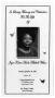 Pamphlet: [Funeral Program for Joyce Karen Hooks Mitchell Wilson, September 19,…