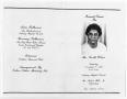 Thumbnail image of item number 3 in: '[Funeral Program for Lucille Wilson, November 10, 1984]'.