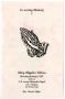 Thumbnail image of item number 1 in: '[Funeral Program for Mary Magilen Wilson, January 9, 1997]'.