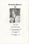 Pamphlet: [Funeral Program for Otto L. Word, February 26, 1981]