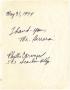 Primary view of [Letter from Phyllis Carvajal to John J. Herrera - 1974-05-31]