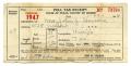 Legal Document: [Poll tax receipt for Olivia C. Herrera, County of Harris - 1947]