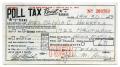 Legal Document: [Poll tax receipt for Olivia C. Herrera, County of Harris - 1958]
