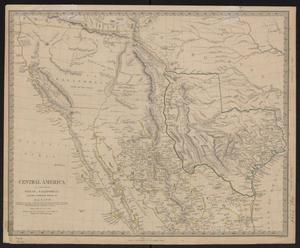 Primary view of object titled 'Central America. II. Including Texas, California, and the northern states of Mexico'.
