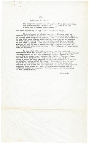Primary view of object titled '[Judgement against the State of Texas, page seven]'.