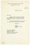 Letter: [Letter from Clifton Carter to John J. Herrera - 1966-02-04]