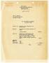 Thumbnail image of item number 1 in: '[Bill for Services Rendered for John J. Herrera by John H. Barron - April 14, 1947]'.
